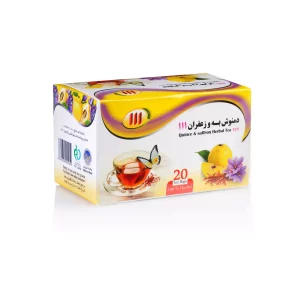 دمنوش به و زعفران111